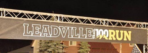 Leadville 100 Mile Run Banner